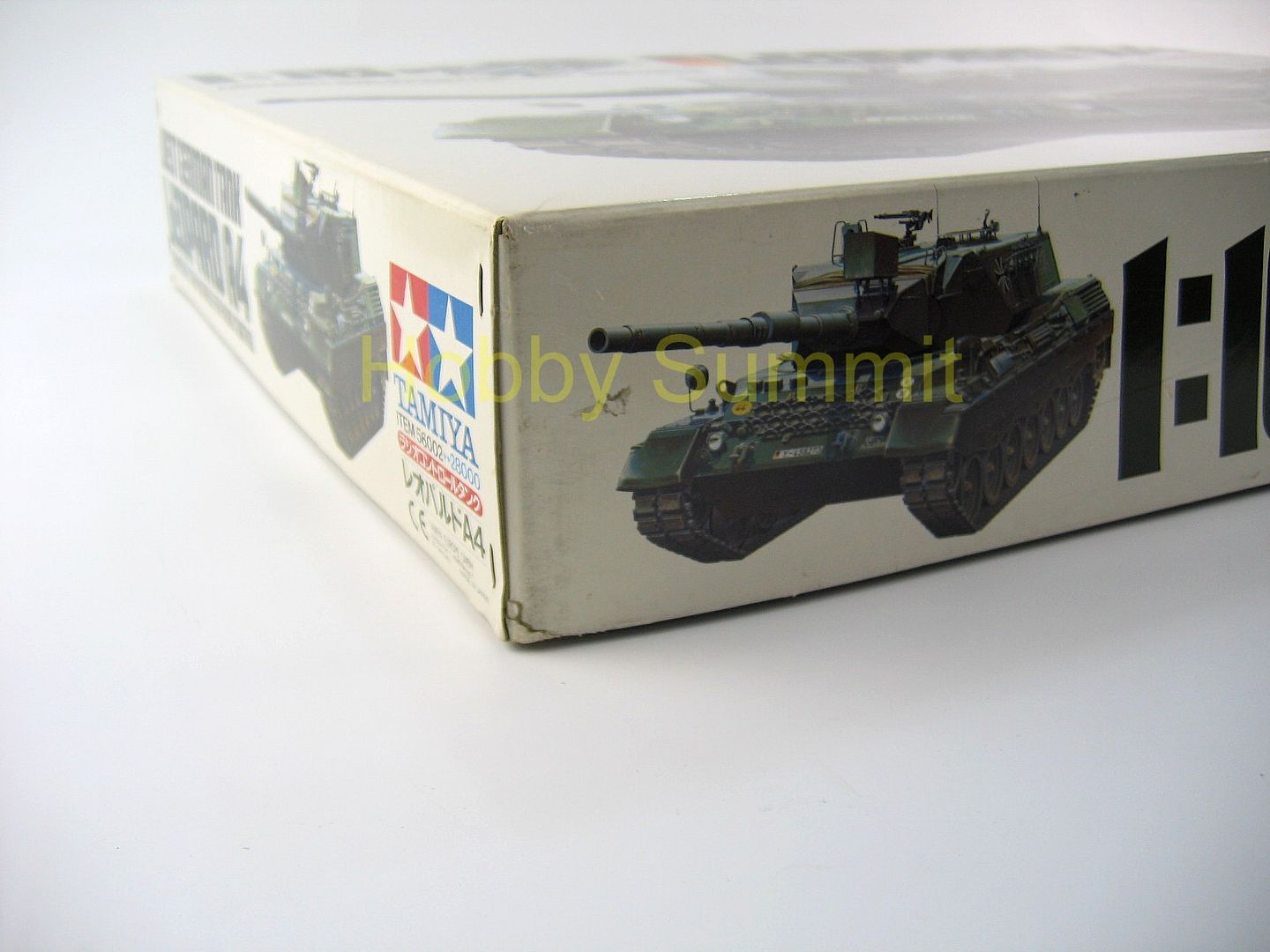 Vintage Tamiya 1/16 R/C German LEOPARD A4 Main Battle Tank Kit 56002